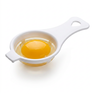 Picture of Egg White Yolk Separator Tool Food-Grade Egg Baking Cooking Kitchen Tool Gadgets Egg Divider Sieve Seperator Hand Egg Tools (Multicolor)