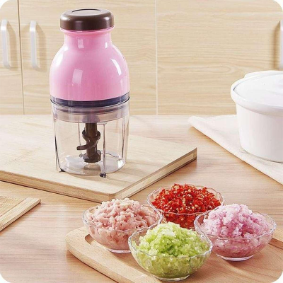 Picture of 1Pc Capsule Food Processor Replacement Bowl With Blade And Lid Blenders Cutter Mixers Grinder Chopper Mincer Accessories (Multicolor)