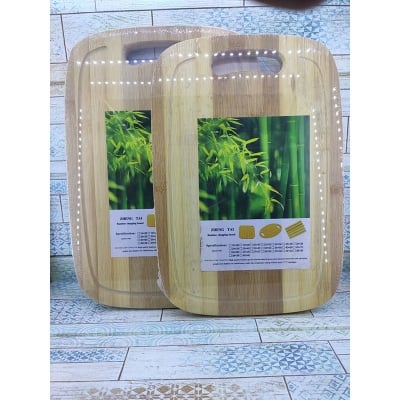 Picture of Bamboo Chopping Board 12 Inch,Bamboo Cutting Board Easy Clean Chopping  Bord, Kitchen Accessories, Cd:A20. (Brown)