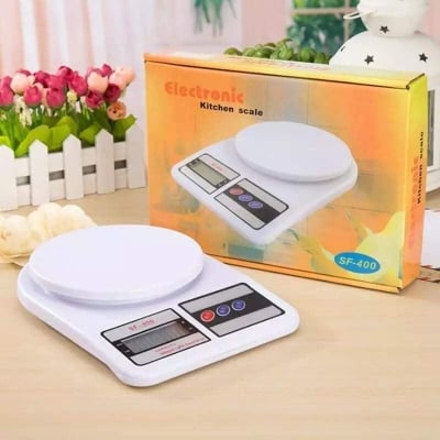 Picture of High Quality Kitchen Scale - Measure Tools - Electronic Scale Digital Lcd – Weight Machine (10Kg/1G) White. (White)