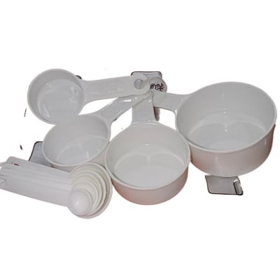 Picture of Exclusive Measurement Cup Set  9 Pcs - White Color (White)