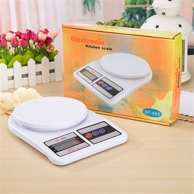 Picture of Electronic Kitchen Digital Weighing Scale, Multipurpose (White, 10 Kg) (White)