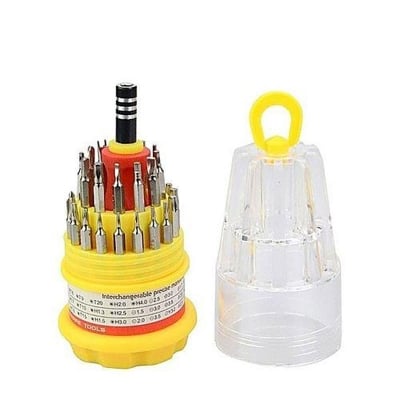 Picture of 31 in 1 screwdriver Tools - Yellow 