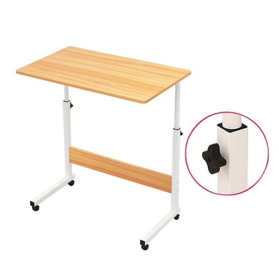 Picture of Studying Table Desk Height Adjustable Portable Bedside Laptop Table (Multicolor)