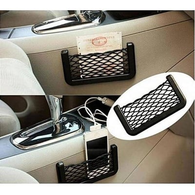 Picture of Vehicle storage string bag Cell phone bag (Black)