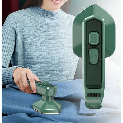 Picture of Handheld Garment Steamer Professional Micro Steam Iron for Clothes (Green)