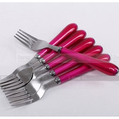 Picture of 6 Cutlery Set Fork Spoon Set /Stainless Steel (Silver)