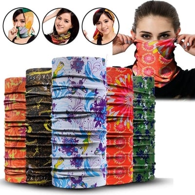 Picture of Multi Scarf Style Magic fashion Multi Functional Head Scarf Free Bangles Bracelet Random Color random Design For MEN/WOMEN (Multicolor,One Size)