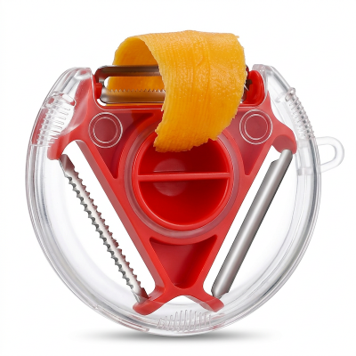 Picture of Multifunctional Stainless Steel Fruit Vegetable Graters Peelers Slicer | Kitchen Gadget Tools (Multicolor)