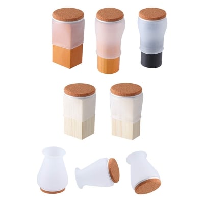 Picture of Table chair Foot Pads Caps multicolor (Brown)