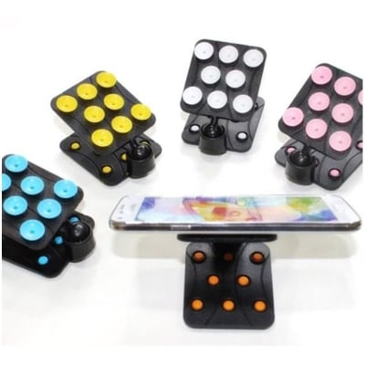 Picture of Phone holder Compact super convenient 360-degree rotating 2-sided rubber grip (Multicolor)