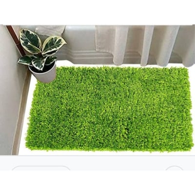 Picture of Artificial Grass Mat, Carpet, Door or Floor Mat for Balcony, Bedroom,Garden,Door (Size 40 x60 cm) (Green)