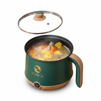 Picture of Non stick Multifunctional Electric cooking Pot
 1.8 liter (Green)