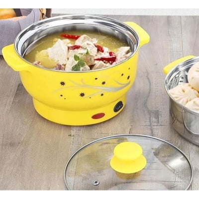Picture of Multifunctional Cooking pot Boiler Electric Cooker Heating Pan Cooking Multicolor (Multicolor)