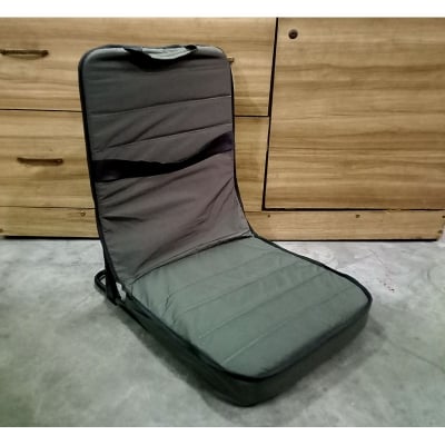 Picture of Folding Padded Floor Chair portable Meditation or Gaming Chair fishing seat (Grey)