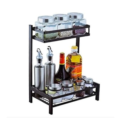 Picture of Multilayer storage rack pot stand stainless steel for kitchen bathroom - Kitchen & Dining - Modern and Trendy (Black)