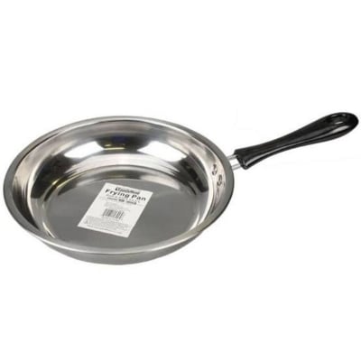 Picture of Fry Pan Steel 20 Cm Induction Support Frying Pan (Silver)