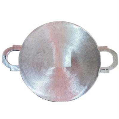 Picture of Iron Ruti And Dosa Tawa Double Handle- Regular Size For Kitchen- 10.5" inches (Silver)