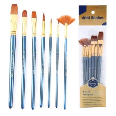 Picture of KeepSmiling Artist Brushes set 7pc multicolor
Hi quality art accessories (Multicolor)