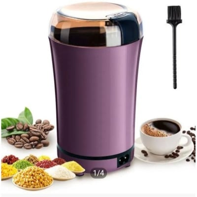 Picture of Grain Mills, Electric Spice Coffee Grinder Fine Grinding Machine Grain Mill Crusher Household Small Mill Herbal Dry Mill (Multicolor)