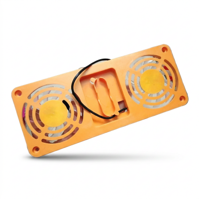 Picture of Usb double fan soundless fan (Orange)