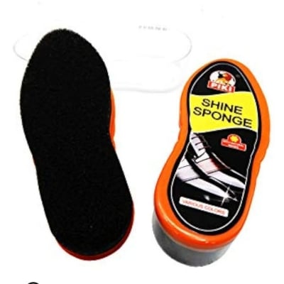 Picture of China Shoe Shine Sponge for Shoes, Boots & Many More, Instant Shoe Shining Sponge (Black,35)