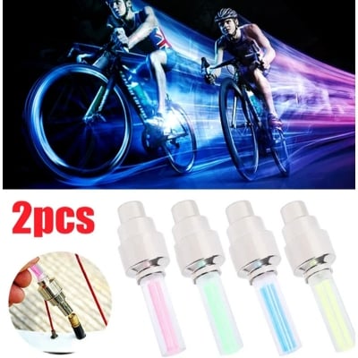 Picture of 2 Pack Bike wheel light  Motorcycle Reflection decorations wheel light (Multicolor)