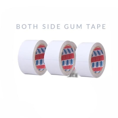 Picture of 3 Pcs Double Sided Gum Tape 2 inch Gum Tape (CLEAR)