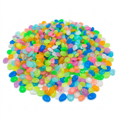 Picture of 40 Pcs Radium plastic stone decorative stone multicolor (Multicolor)