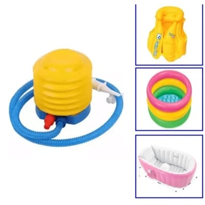 Picture of Portable Foot Pump Air Pump balloon Pump for Swimming Ring
inflatable pump (Yellow)