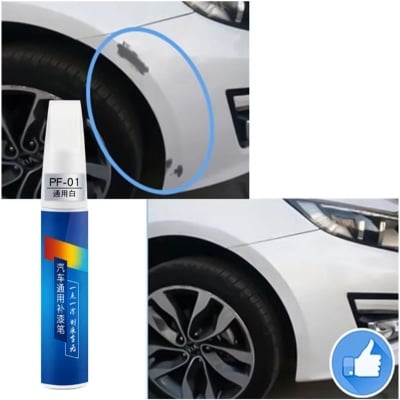 Picture of Car Clear Scratch Remover Touch Up Pens white Auto Paint Repair Pen Brush 