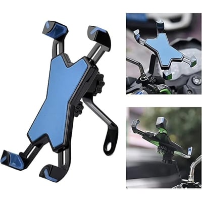 Picture of Motorcycle Cellphone Holder Bicycle Cell Phone Seat Holder Wat Bicycle Holder Universal Bicycle Bicycle Seat Mobile Phone Seat (Black)