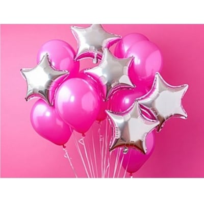 Picture of Music Birthday party Decorations, 7 Pcs Singers Balloons for Popular Sing Girl Party Decorations, Girls Fans Birthday Party Decorations, Popular Concert Decorations (Multicolor)