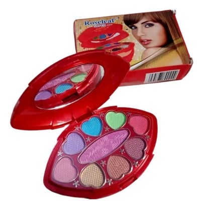 Picture of Makeup Kit Makeup Case Set | Makeup Gift Set with Mirror Eyeshadow Kit for Women Full Kit Makeup Gift Set for (Red)