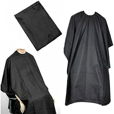Picture of Hair Cutting Cape, Hair Cutting Cape, Hairdressing Cape, Hairdressing Cape, Hairdresser, Hair Dye, Perming Black 