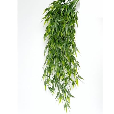 Picture of Plastic Bamboo Hanging Tropical Leaf/ Artificial Bamboo trailing plant Artficial hanging plant/Silk foliage

30" Long (Green)