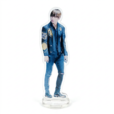 Picture of BTS kpop display stand Acrylic (CLEAR)