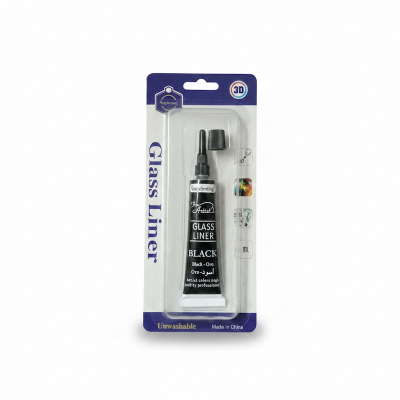 Picture of KeepSmiling Glass Liner For Artist 21ml black (Black)