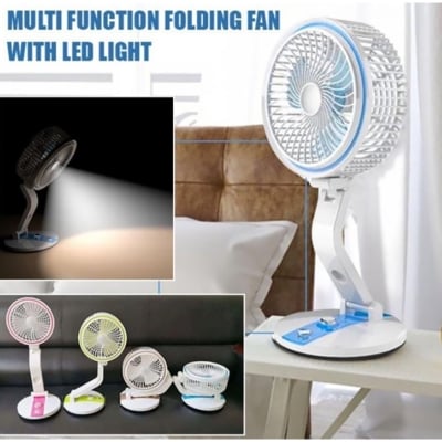 Picture of Rechargeable Folding Fan Stand fan rechargeable fan (Multicolor)
