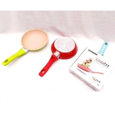 Picture of Frying Pan Non-Stick Marble Coating 16 cm (1 Pcs) (Multicolor)