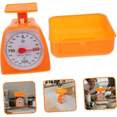 Picture of 1pc Laboratory Scale Lab Portion Scale Digital Kitchen Scale Digital Body Weight Scale Weighing Scale Food Weight Scale Mechanical Kitchen Scales Student Precision Plastic Jewelry (Multicolor)