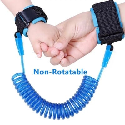 Picture of Baby Toddler Anti Lost Wrist Link Safety Harness Strap Rope Leash Walking Strap Harnesses & Leashes multicolor (Multicolor)