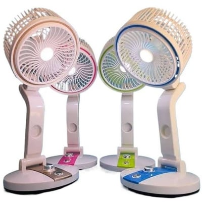 Picture of Rechargeable folding Fan Charger Fan (Multicolor)
