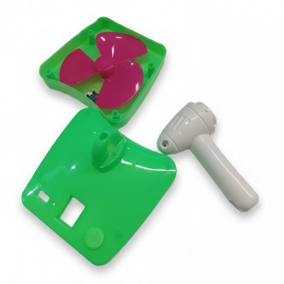 Picture of Mini fan Casing body propeller switch multicolor 
