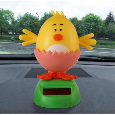 Picture of Solar Power Egg Dancing Swinging Animated Toy Car Home Decor (Other)