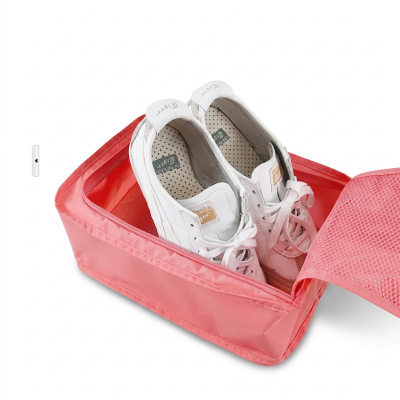 Picture of Waterproof Shoe Travel Pouch Multifunction Portable Tote Organizer Storage Bag (Multicolor)