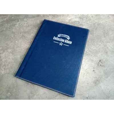 Picture of Coin Album 200 Pockets Coin Books 10 Pages Badges Tokens Caps For Coins (Multicolor) (Black)