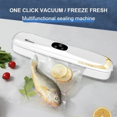 Picture of Vacuum Sealer with 5 Vacuum Sealer Bags,Upgraded Automatic Food Sealer 