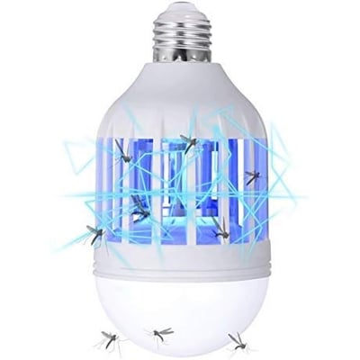 Picture of Zapp Light LED Bulb Mosquito Killer Flying Insect, Moth & Wasp Bug Zap lights Eco Mosquito Killer (White)