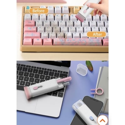 Picture of 7-in-1 Keyboard Cleaning Tools Kit: The Essential Cleaning Tool for Keyboard and Earphones (Multicolor)